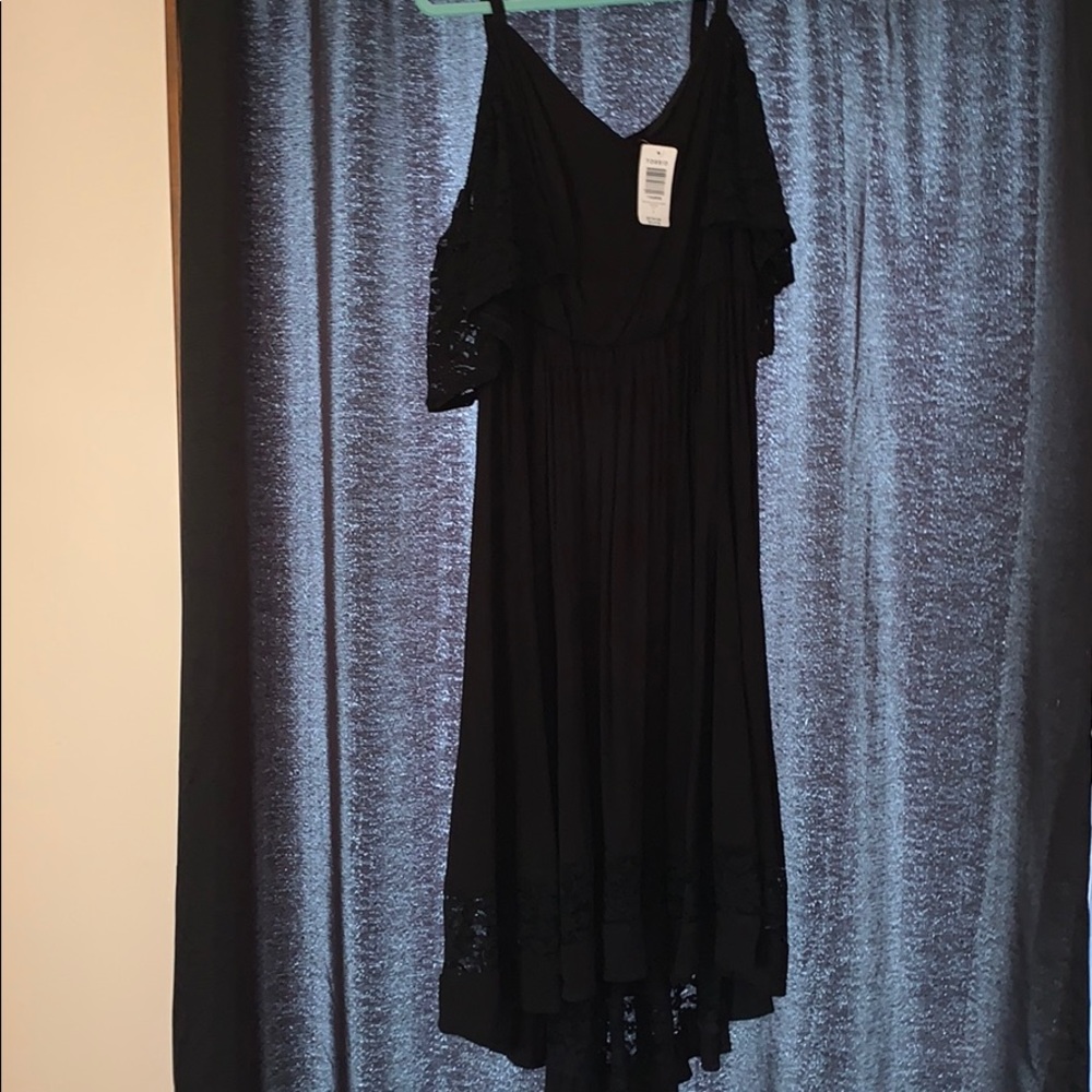 Black with lace